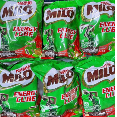 Milo Energy Cube product pack